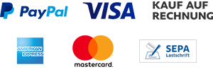 Logos möglicher Zahlungsarten